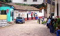 Straat in Santa Lucía