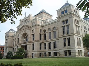 ehemaliges Sedgwick County Courthouse, gelistet im NRHP Nr. 71000327[1]