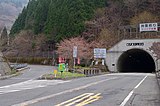新戸倉トンネル（鳥取県側）
