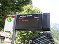 Smart-Info-Display der Innsbrucker Verkehrsbetriebe