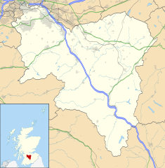 Barncluith is located in South Lanarkshire