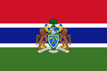 Botschafterflagge Gambias