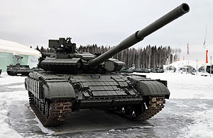 Т-64БВ у парку «Патрыёт»