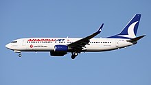 A Boeing 737-800 of AnadoluJet