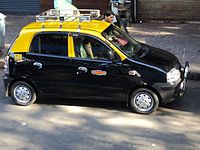 "יונדאי סנטרו" - מונית ב-מומביי בהודו