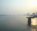 Cruzando a Corea del Norte en el Puente de la Amistad Sinocoreana