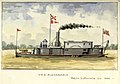 El USS Alexandria pintado por Ens. D. M. N. Stouffer, ca.