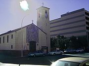 St. Joan of Arc Catholic Church near 4th and Bridger in downtown was founded in 1910.