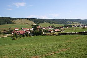 Verrières-de-Joux, vue générale