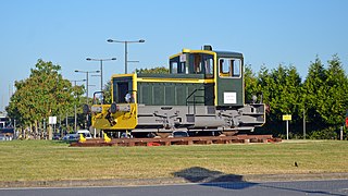 Le locotracteur Y 5119 .