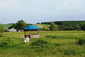 Освященный родник в поселке Луговской