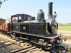 La 030T no 16 des Tramways de la Drôme et préservée par l'Association des amis du Petit Anjou.