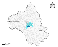 Trémouilles dans l'intercommunalité en 2020.