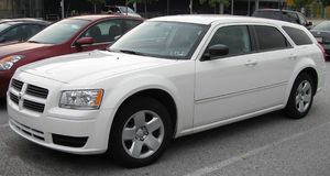 2008 Dodge Magnum photographed in USA.