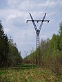 Deltamasten einer alten 35 kV-Leitung in Russland