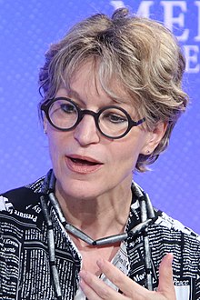 Amnesty secretary general Agnes Callamard dismissed the criticism of its report as shooting the messenger. Agnes Callamard - Global Conference for Media Freedom (48249126867) (cropped).jpg