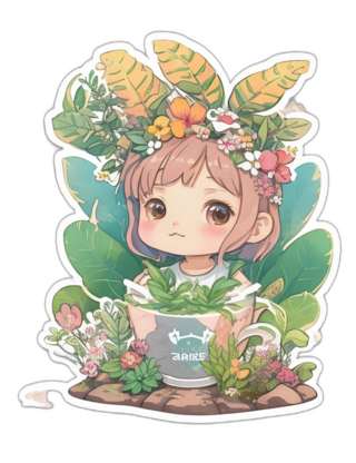 Description de l'image Anime women in cup sticker.png.