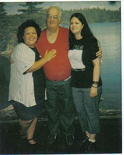 Arthur Shawcross ve vězení (s dcerou a vnučkou)