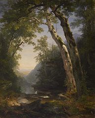 The Catskills, 1859 painting by Asher Brown Durand depicting the Catskills using the "sublime landscape" approach[23]