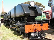 G33 sits on display at the Newport railway museum prior to being relocated to the Bellarine Railway
