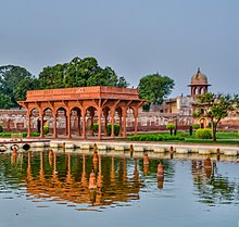 The Shalamar Gardens, Lahore, Pakistan Beautiful pavilion of Faiz Baksh terrace.jpg