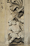 Relief eines Winzers