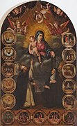 Biagio Burbarini, Madonna del Rosario e santi (1785)