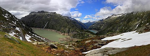 Grimselsøen og Räterichsboden-søen