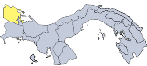Provincia of Bocas del Toro in Panamá