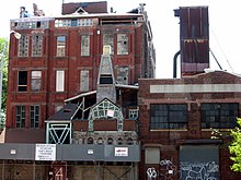 A picture of The Broken Angel House in Brooklyn on May 16, 2007.