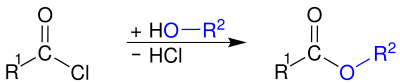 Реакция ацилхлорида3