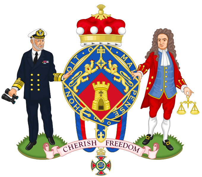File:Coat of Arms of Margaret Thatcher, The Baroness Thatcher (1995–2013).svg