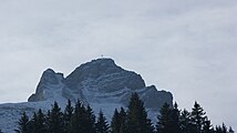 Damülser Mittagsspitze (standing at the Alpe Roßstelle in Mellau)