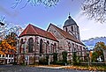 Die ev. luth. Pfarrkirche St. Albani ist eine dreischiffige gotische Hallenkirche in Göttingen. - panoramio.jpg