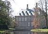 Kasteel Duivenvoorde: Vlotbrug over de vijver