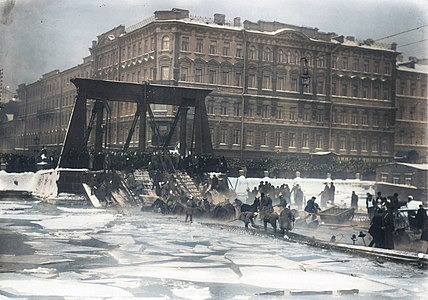 Обрушившийся Египетский мост, 1905 год