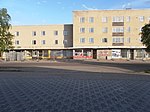 Focuslängans lokaler sett från busstationen (juni 2020).