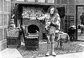 השחקן צ'ארלס סטנטון אוגל, מתוך הסרט "פרנקנשטיין" משנת 1910