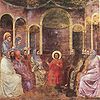 Giotto di Bondone – „Jesus mit den Toralehrern“