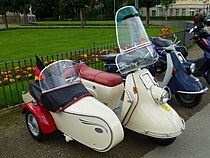 Heinkel Tourist met Steib Type Roller 1