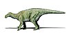 Artist's restoration of Iguanodon.