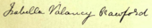 signature d'Isabella Valancy Crawford