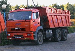 KamAZ-6520 in Nordwestrussland (2013)