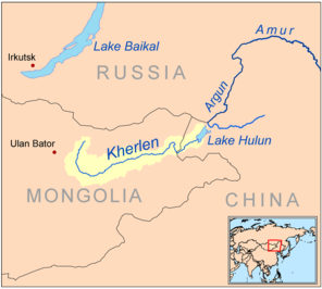 Карта Хулунь-Нур