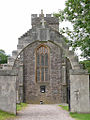 Entrée à l'église de Kilmartin.