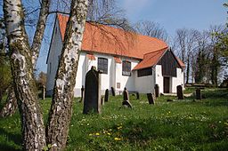 Kyrka i Insel Hiddensee.