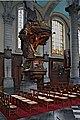 La chaire à prêcher, église Saint-André de Lille.