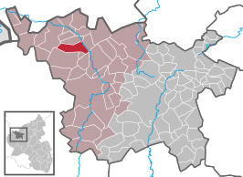 Kaart van Lissendorf