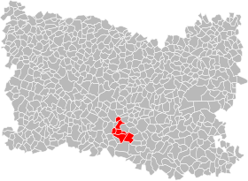 Localisation de Communauté de communes Pierre - Sud - Oise