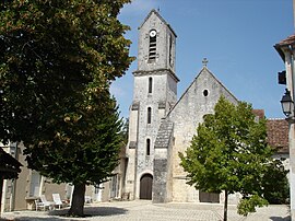 Mérigny (36) - Église Saint-Sulpice - vue avant.jpg